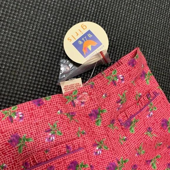 NEW April Cornel Cornelloki Pink Floral Smocked Dress Petticoat Pants Hat Set 2 - Picture 4 of 8